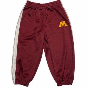 Minnesota Gophers Sweat Pants 2T Fair Condition
